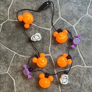 Disney Mickey Mouse Halloween Light Up Necklace